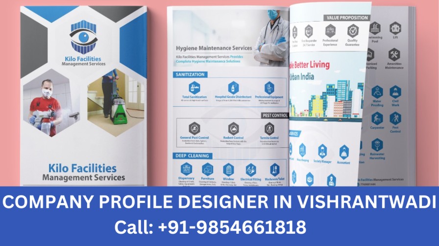 Crafting an Exceptional Company Profile Design: Insights from a Best Company Profile Designers in Vishrantwadi, Pune | Call: +91-9854661818