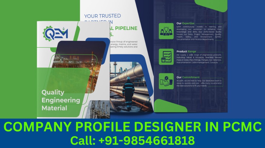 Crafting a Comprehensive Company Profile Design for Construction Companies: Insights from company profile designer in PCMC, Pune | Call: +91-9854661818