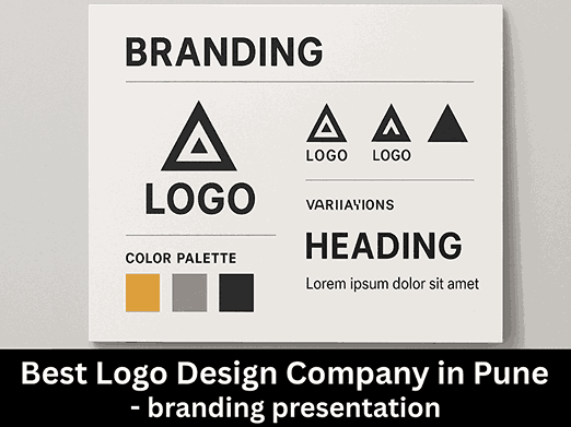 best logo design company in Pune - branding presentation