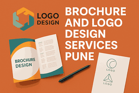 Brochure and logo design services Pune cover image for professional branding
