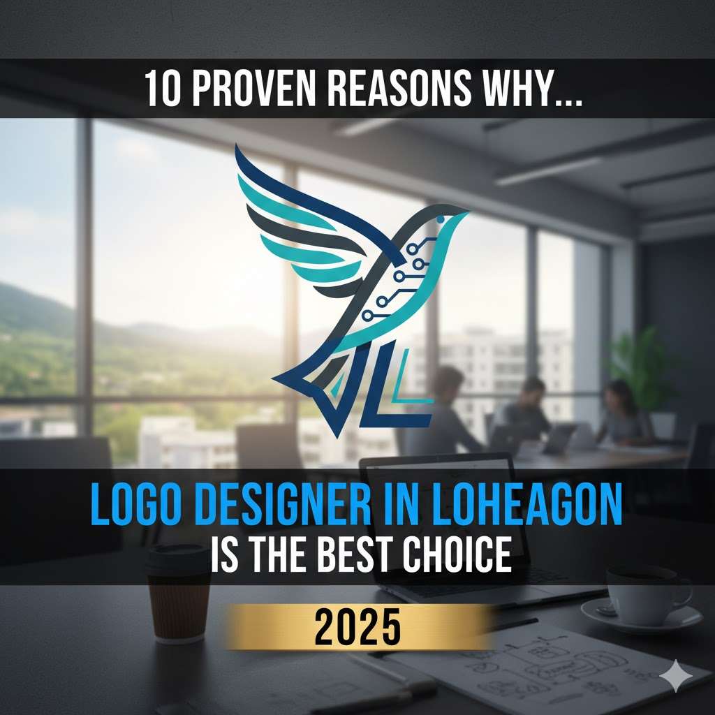 Logo designer Lohegaon 2025: 10 reasons why local agency is best choice