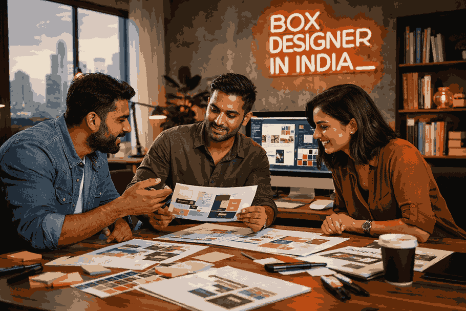 BOX DESIGNER IN INDIA – Creative Packaging Design Studio at Work