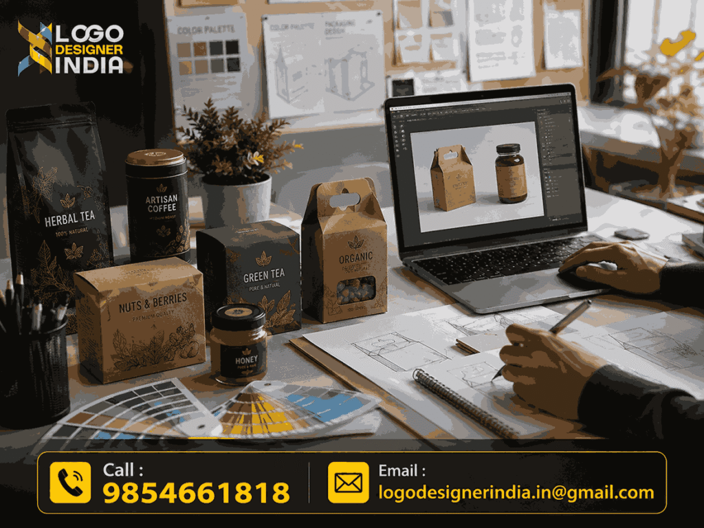 Leading Packaging Design Services In Pune creating custom product mockups