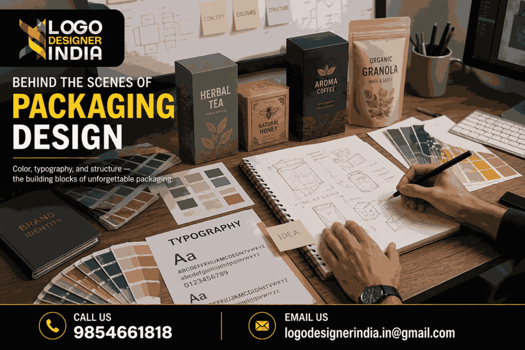 Packaging design process by the Top Packaging design agency in Pune
