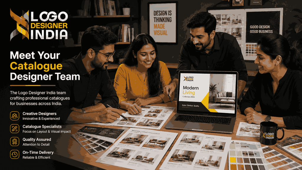 Professional Catalogue Designer team from Logo Designer India