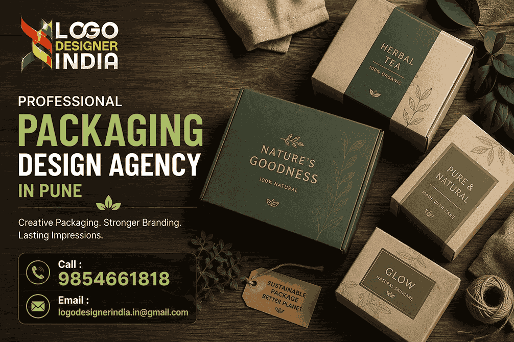 Professional Packaging Design Agency In Pune creating premium eco-friendly boxes