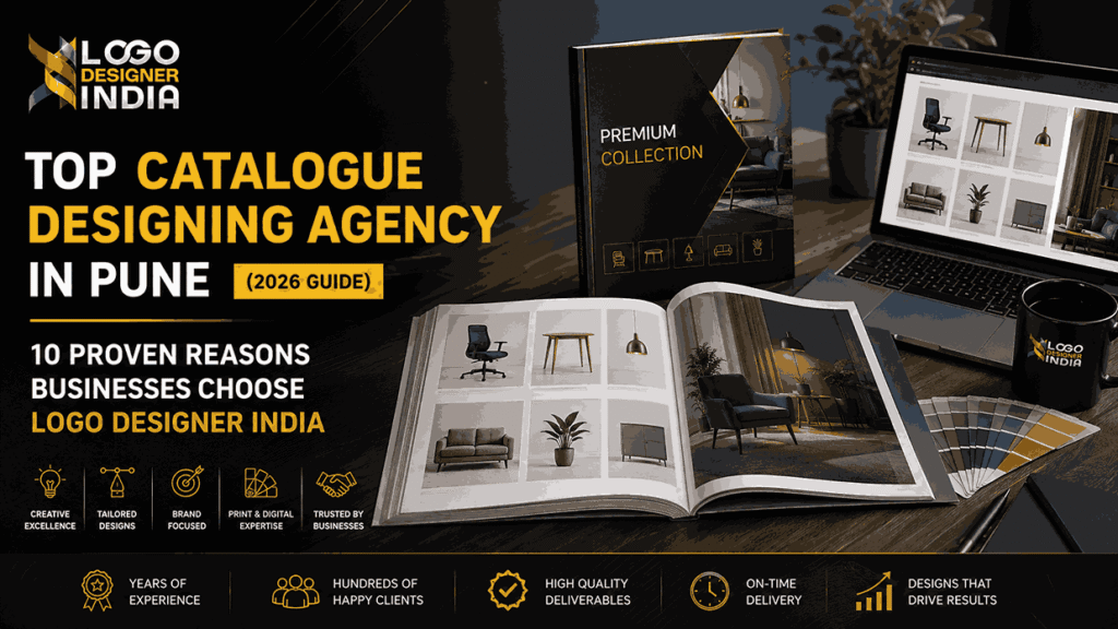 Top catalogue designing agency in Pune showcasing professional print and digital catalogue design solutions by Logo Designer India