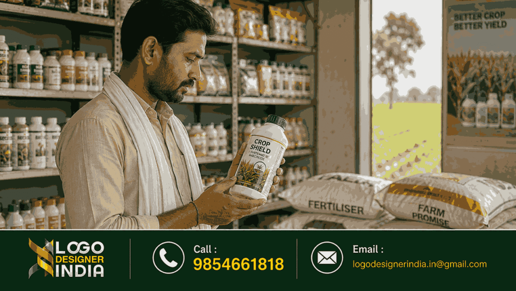 Farmer trusting Agrochemicals Packaging Design Agency In Pune designed product packaging