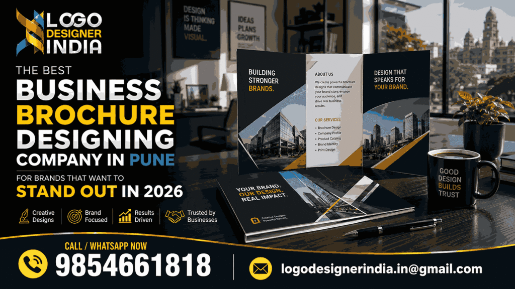 Best business brochure designing company in Pune creating professional brochure designs for brands in 2026