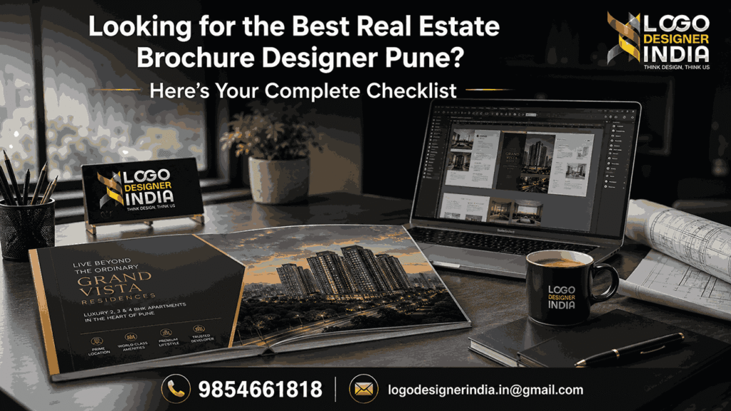 Best real estate brochure designer Pune - Logo Designer India brochure showcase