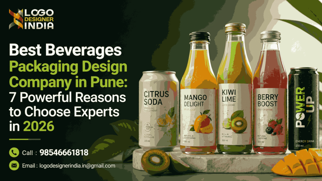 Beverages Packaging Design company in Pune – creative bottle and can packaging designs