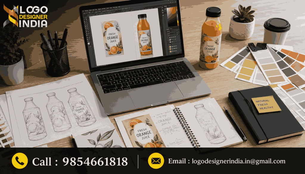 Design process followed by a Beverages Packaging Designer Agency in Pune