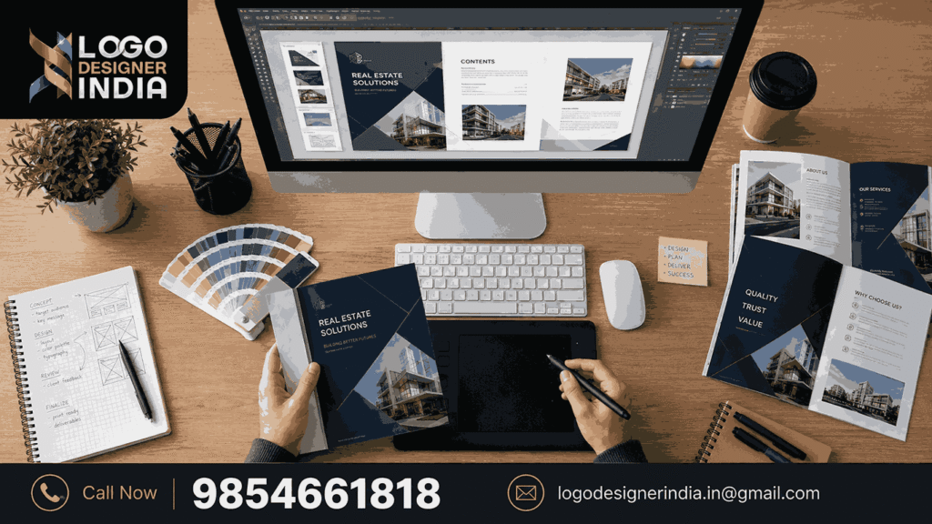 Step-by-step process behind B2B corporate brochure design services in Pune