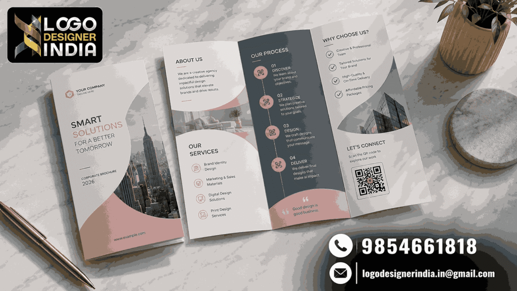 2026 brochure design trends by the best brochure designing agency in Pune