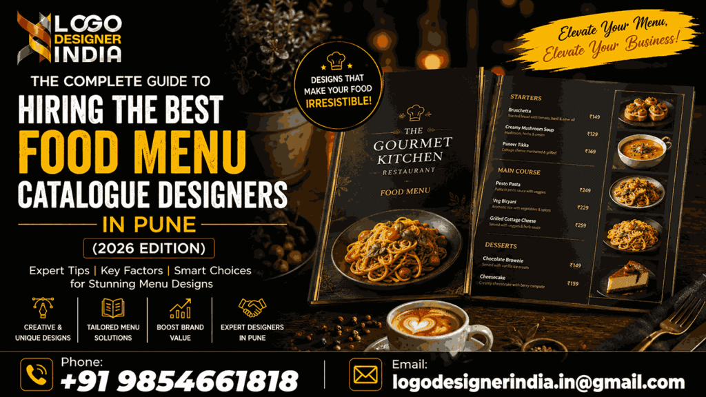 Complete guide to hiring the best food menu catalogue designers in Pune in 2026
