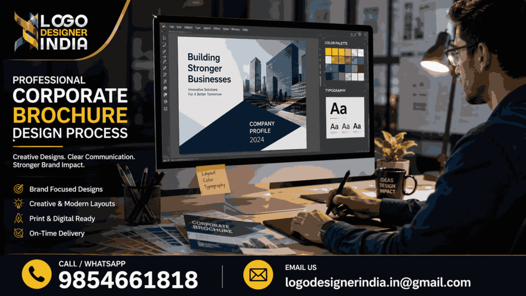 Corporate brochure designing company in Pune creating professional brochure layouts