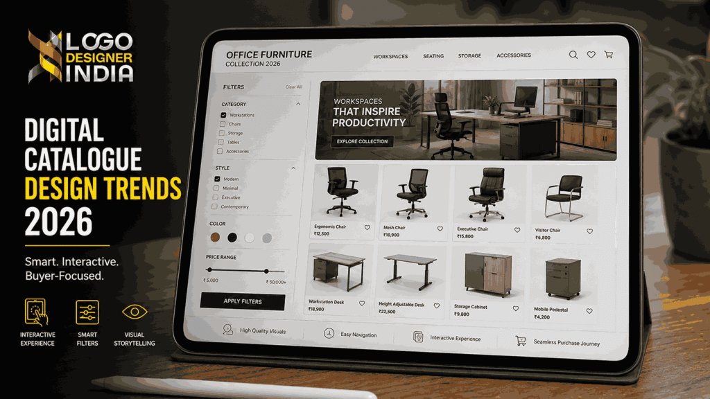 2026 design trends followed by office furniture catalogue designers in Pune