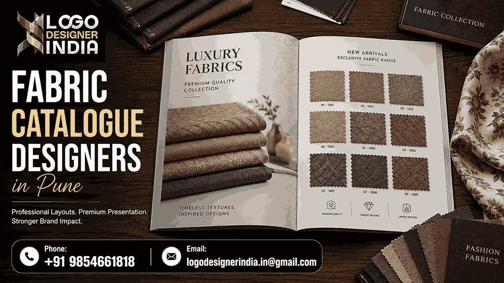 Sample catalogue by fabric catalogue designers in Pune