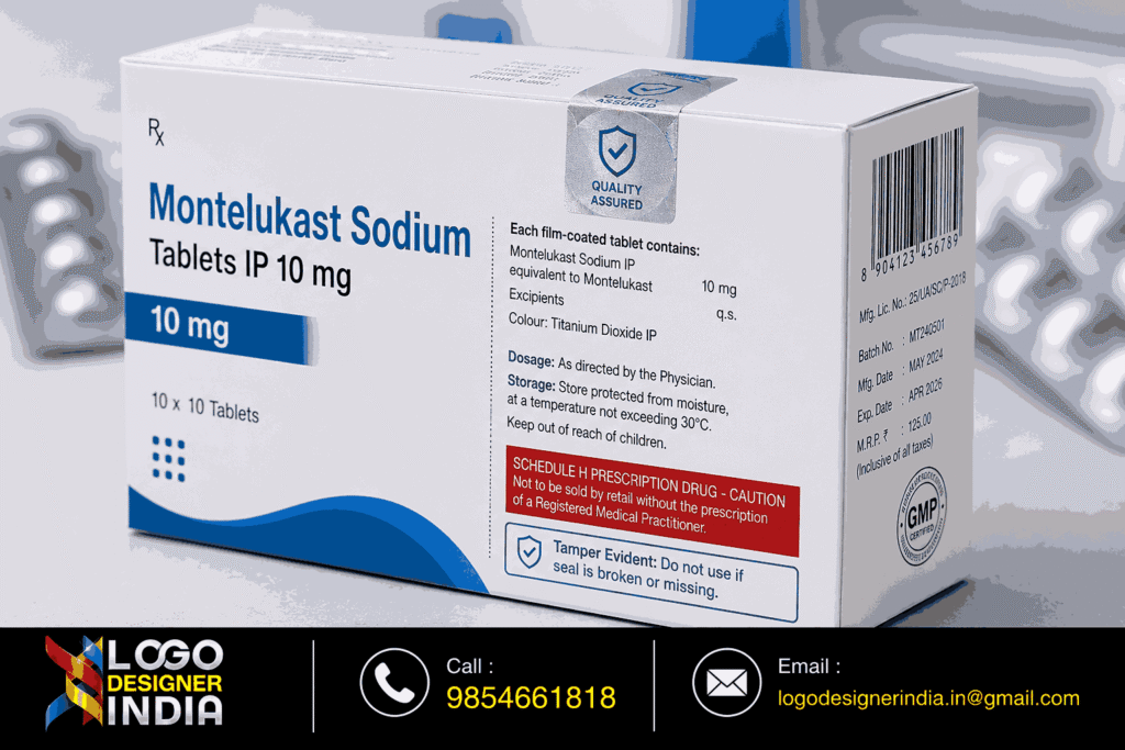 Legible, compliant labeling by a Pharma Packaging Design Agency In Pune