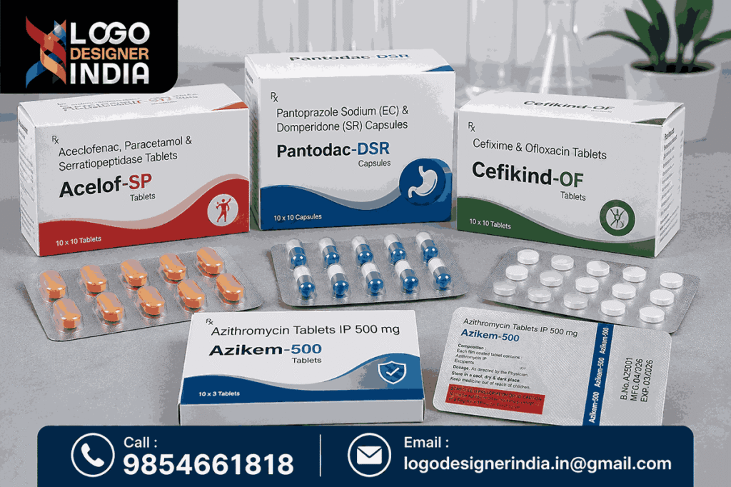 Pharma Product Packaging Design Company In Pune creating compliant blister pack designs