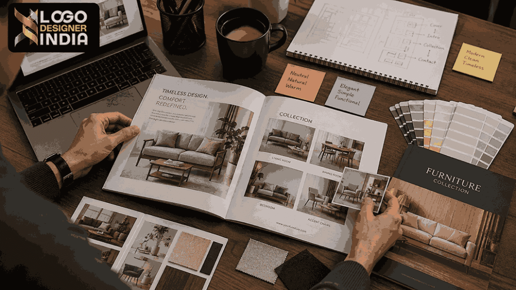 Design process followed by furniture catalogue designers in Pune