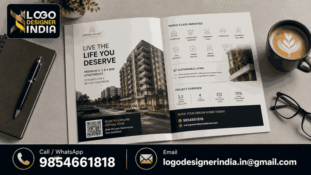 2026 design trends by real estate brochure designing company in Pune