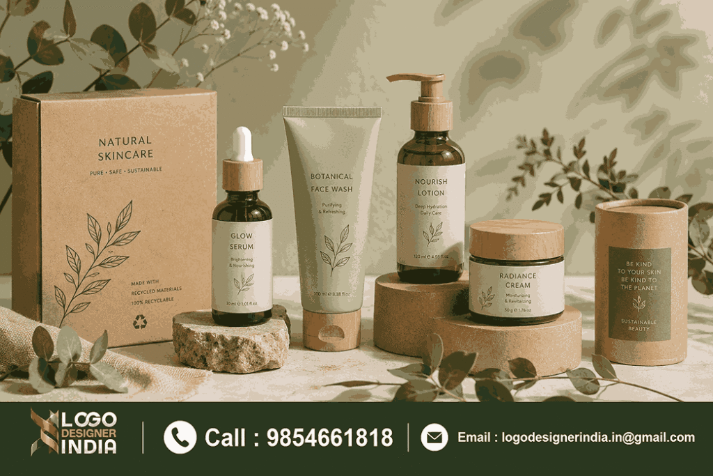 Sustainable Beauty Product Packaging Design Services in Pune using eco-friendly materials
