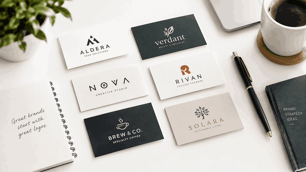 Best logo designer creating professional brand identity designs with creative logos and typography