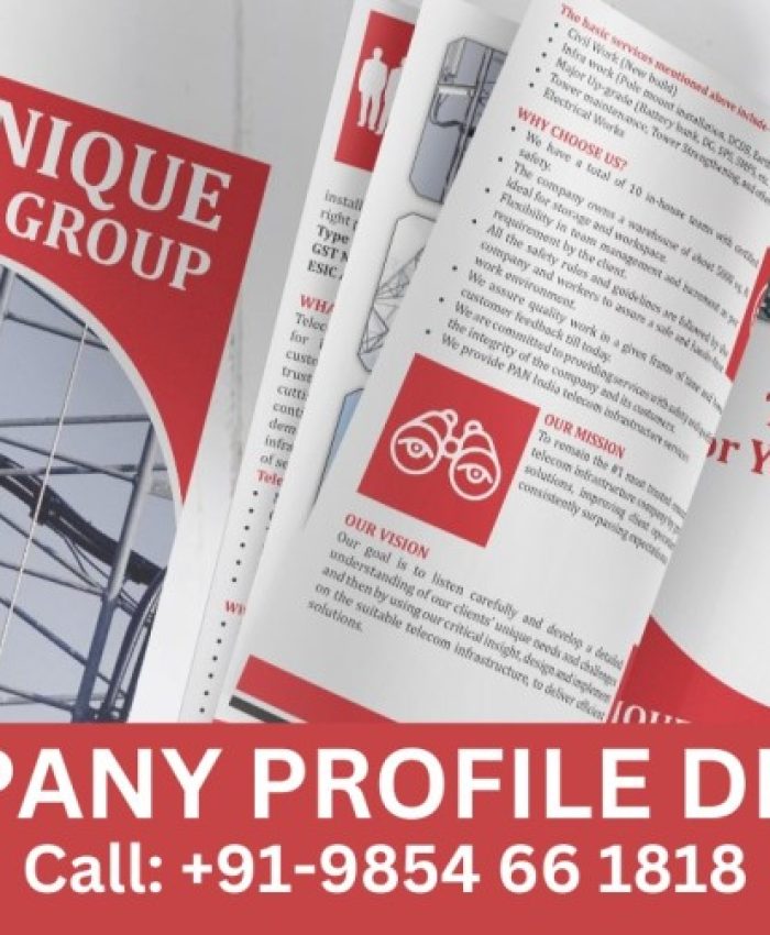 With the Best Corporate Profile Design Services in Pune, Craft a Corporate Profile That Reflects Your Goals: From Vision to Visuals | Call: +91-9854661818