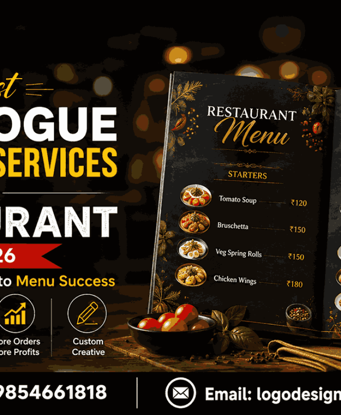 Best catalogue designing services for restaurant in 2026 with professional menu design