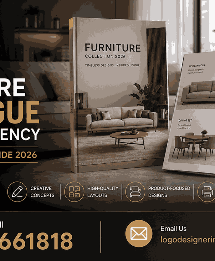 Best Furniture Catalogue Designing Agency in Pune creating premium furniture catalogue designs for brands in 2026