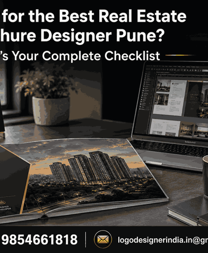 Best real estate brochure designer Pune - Logo Designer India brochure showcase