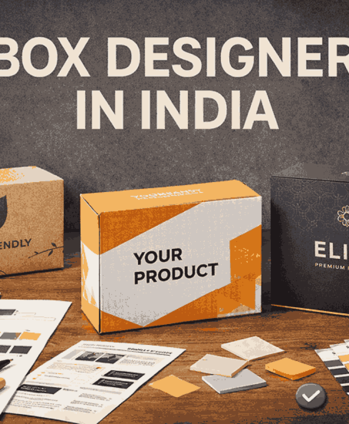 Cover image featuring professional box packaging designs created by an expert box designer in India for modern brands.
