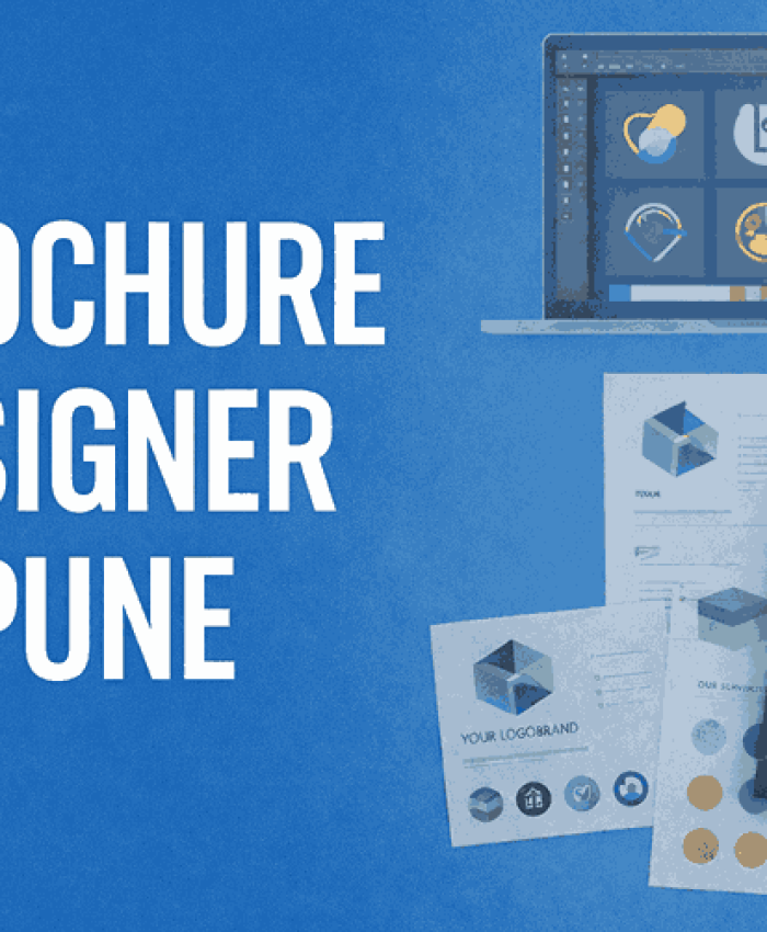 Professional brochure designer in Pune showcasing premium brochure and catalogue design services for businesses.