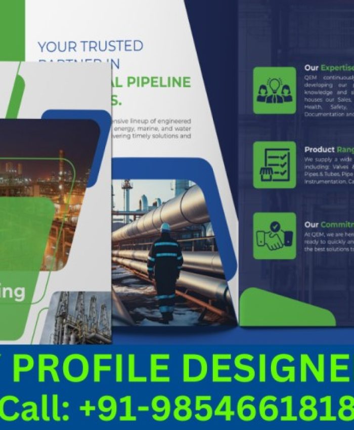 Crafting a Comprehensive Company Profile Design for Construction Companies: Insights from company profile designer in PCMC, Pune | Call: +91-9854661818