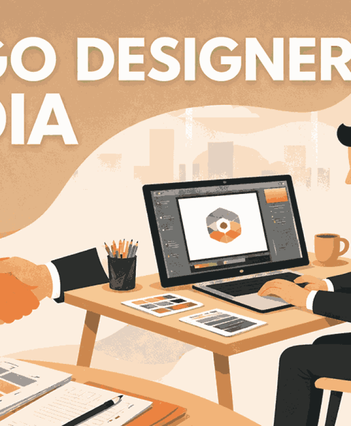 Professional LOGO DESIGNER INDIA creating modern logo designs and brand identity solutions for businesses.