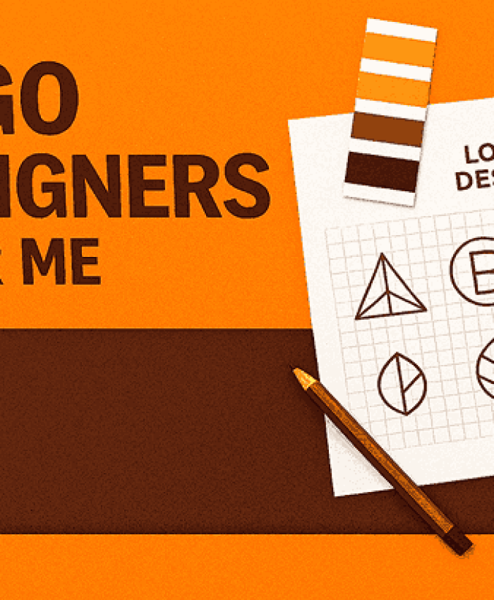 Custom branding cover showcasing professional logo designers near me creating unique logo concepts