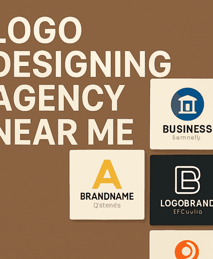 Professional branding cover showcasing premium logo concepts from a trusted logo designing agency near me.
