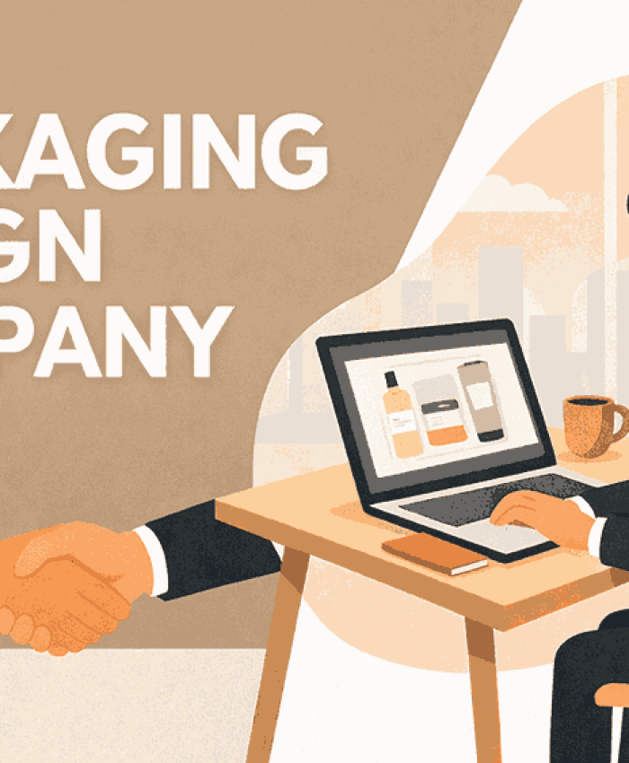 Cover image representing a professional packaging design company, showcasing creative packaging design work and business collaboration