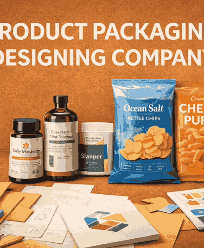 Creative cover image highlighting premium packaging design solutions by a professional product packaging designing company