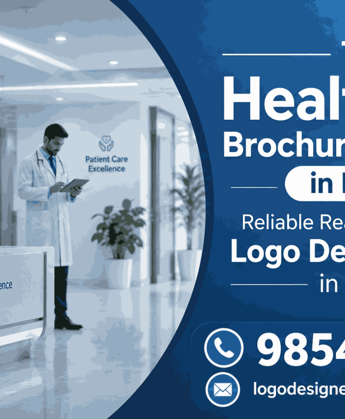 Top Healthcare Brochure Designer in Pune Logo Designer India 2026 cover banner